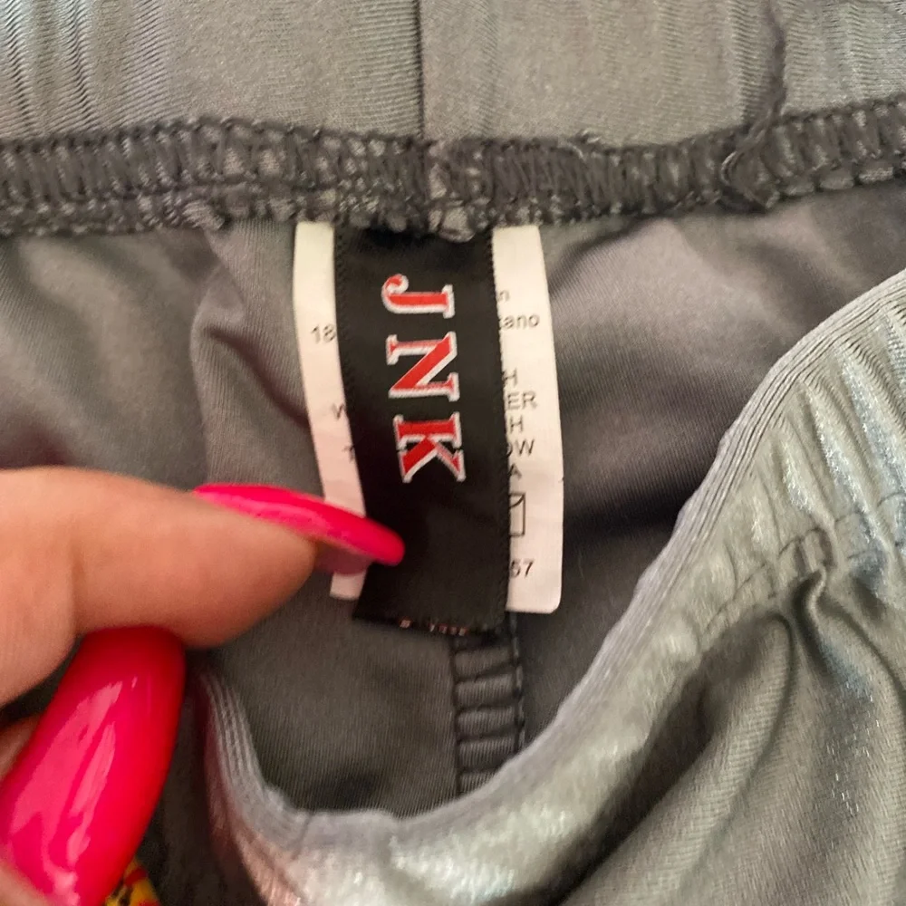 Black and Gray Bike Shorts with Elastic Waistband (bundle of 2) Size Small - Picture 4 of 5